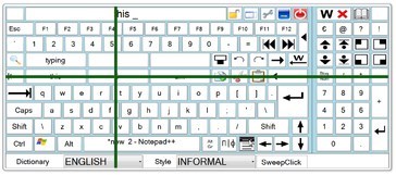 Bildschirmtastatur von Indra