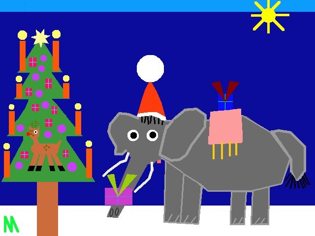 Weihnachtselefant