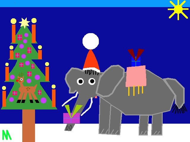 Weihnachtselefant
